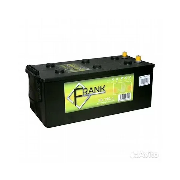 Аккумулятор FRANK 190 Ач 1250 А (EN), прямая полярность, 6ST-190