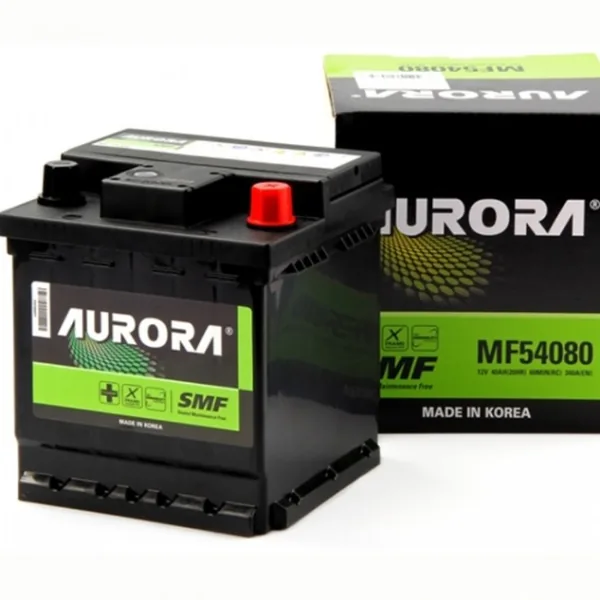 Аккумулятор AURORA 40 Ач 340 А (EN), обратная полярность, LN0