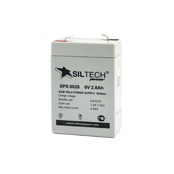 Аккумулятор SILTECH 2.8 Ач, 66x33x99