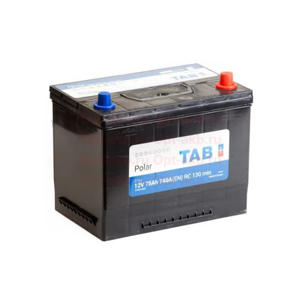 Аккумулятор TAB Polar 75 Ач 740 А (EN), обратная полярность, LN3