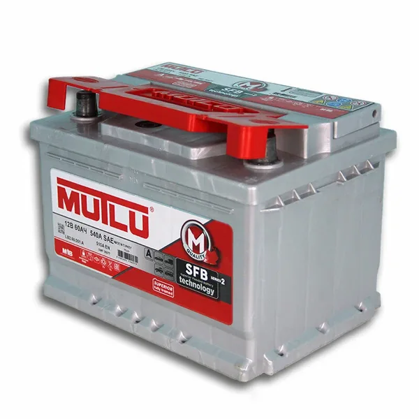Аккумулятор Mutlu SFB M2 60 Ач 510 А (EN), прямая полярность, LN2